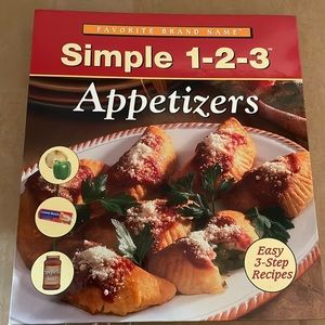 Simple 123 Appetizers Hardcover Cookbook